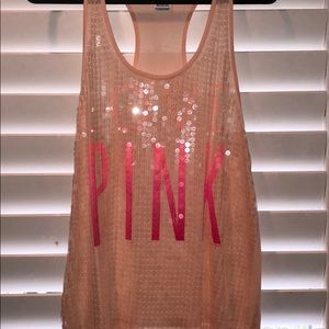 Pink tank top